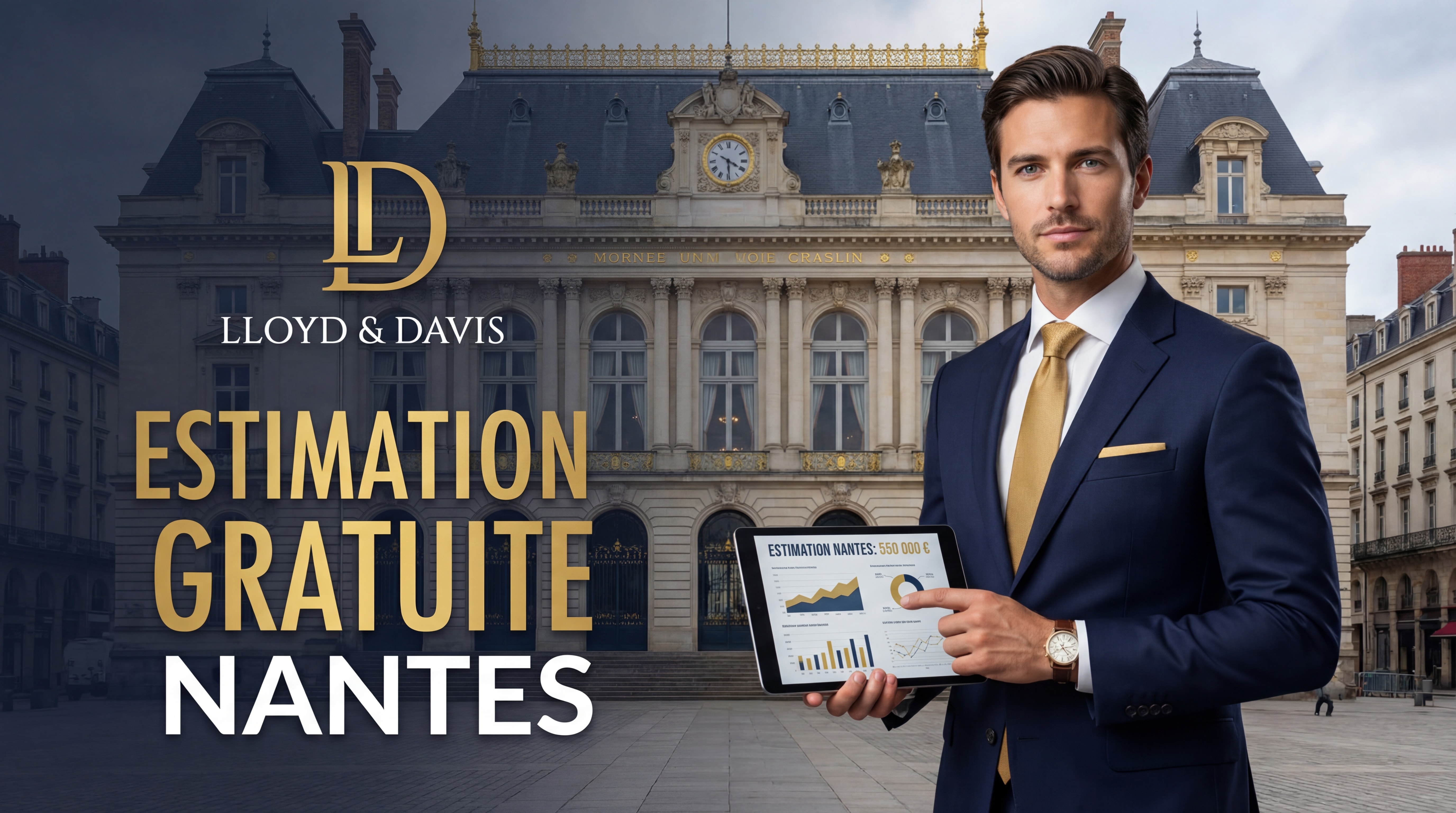 Estimation immobilière Nantes - Farid Tritki Lloyd Davis